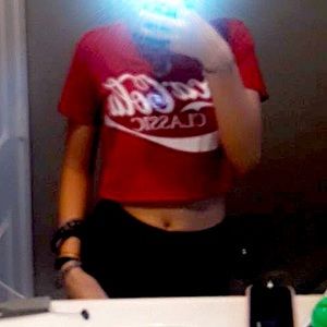 Red Coca-Cola crop top